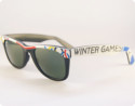 Ray-Ban Wayfarer II Olympian sports edition 'St. Moritz 1928' Vintage Sunglasses 
