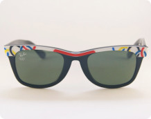 Ray-Ban Wayfarer II Olympian sports edition 'St. Moritz 1928' Vintage Sunglasses 